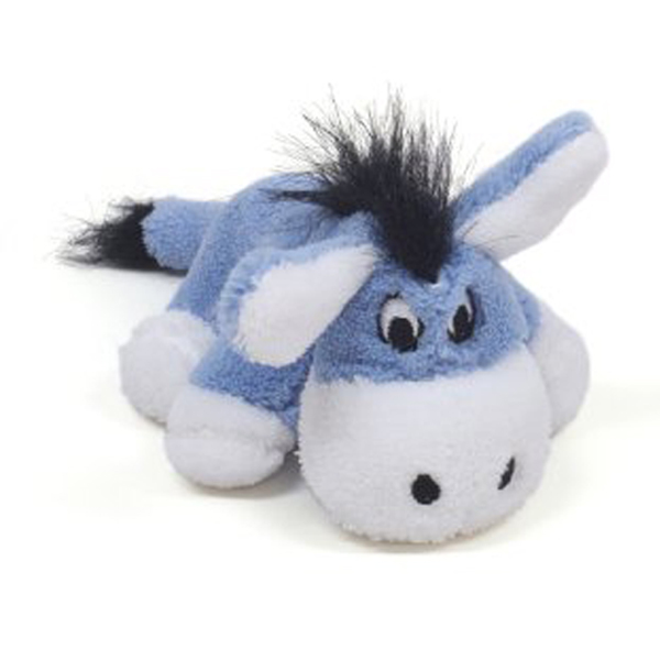 stuffed donkey dog toy